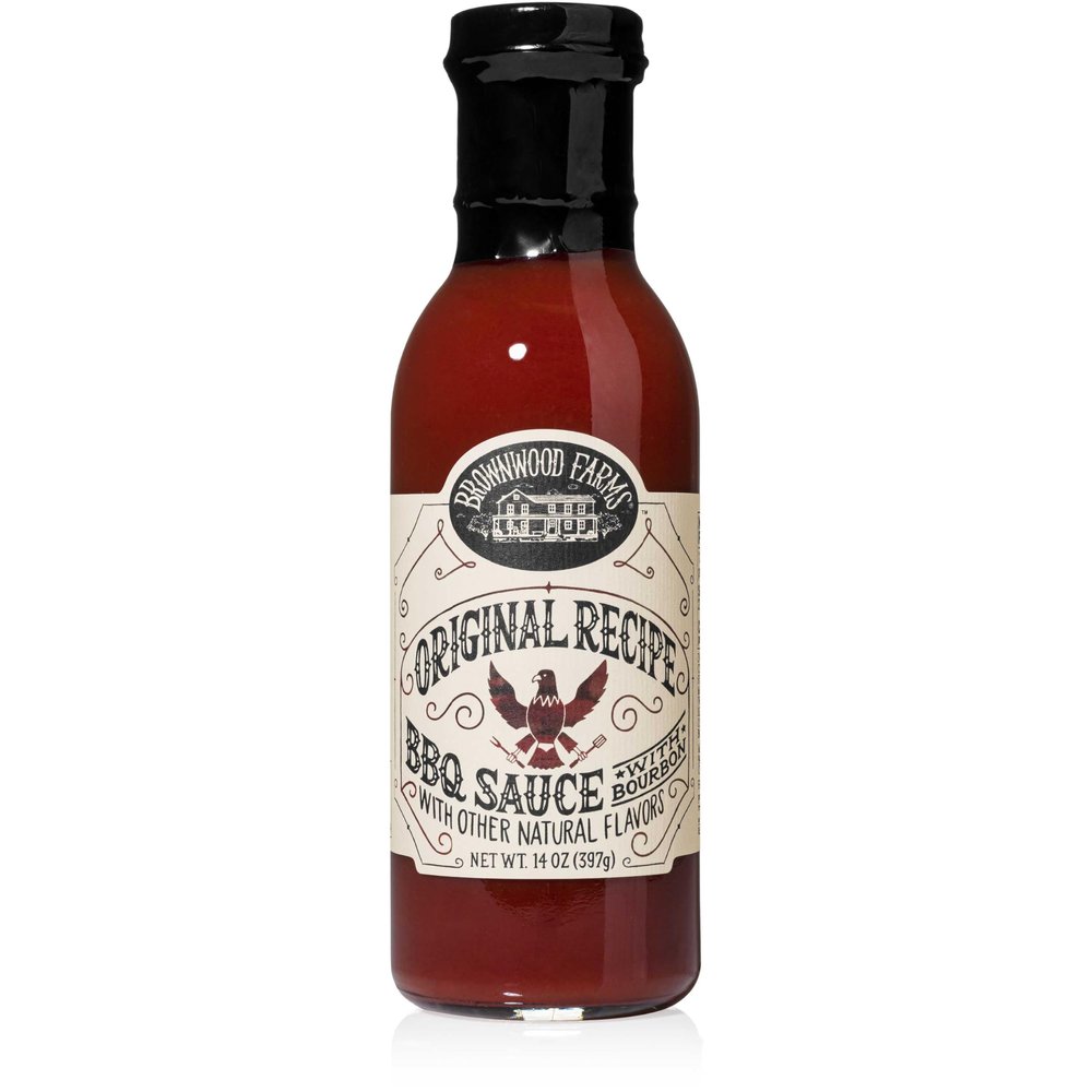 Brownwood Farms Original Classic American Recipe with Bourbon BBQ Sauce 14 oz