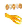 CHOUDHARY ACUPRESSURE Pain Relief Yubi Lax Germa 1 Finger Roller and 5 Su-jok Ring Massager for Relieving Stress and Tension & Relaxes the Mind and Body (Multicolour) view 1