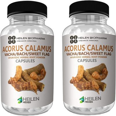 SENTA Biopharm Vacha/Sweet Flag/Acorus Calamus/Bach Powder, 500 mg X 360 Capsules, 180 Grams