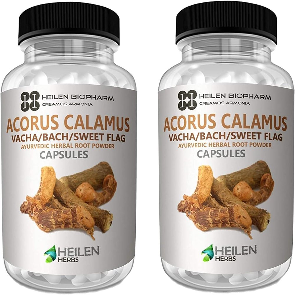 SENTA Biopharm Vacha/Sweet Flag/Acorus Calamus/Bach Powder, 500 mg X 360 Capsules, 180 Grams