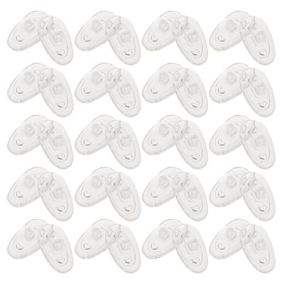 50pcs Adhesive Eyeglass Nose Pads Soft Cushions Glasses Frames Eyeglass Nosepad Replacements