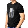 Cybersecurity Analyst USA Flag Sueded T-Shirt - Cybersecurity Presents - Unique Presents - Light Gray, M view 2