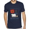 Cybersecurity Ninja Sueded T-Shirt - Great Presents - Best Present Ideas - Midnight Navy, L view 1
