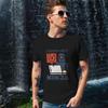 Cybersecurity Ninja Sueded T-Shirt - Great Presents - Best Present Ideas - Midnight Navy, L view 4