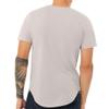 Cybersecurity Ninja Curved Hem T-Shirt - Great Presents - Cybersecurity Analyst Clothing - White, L view 3