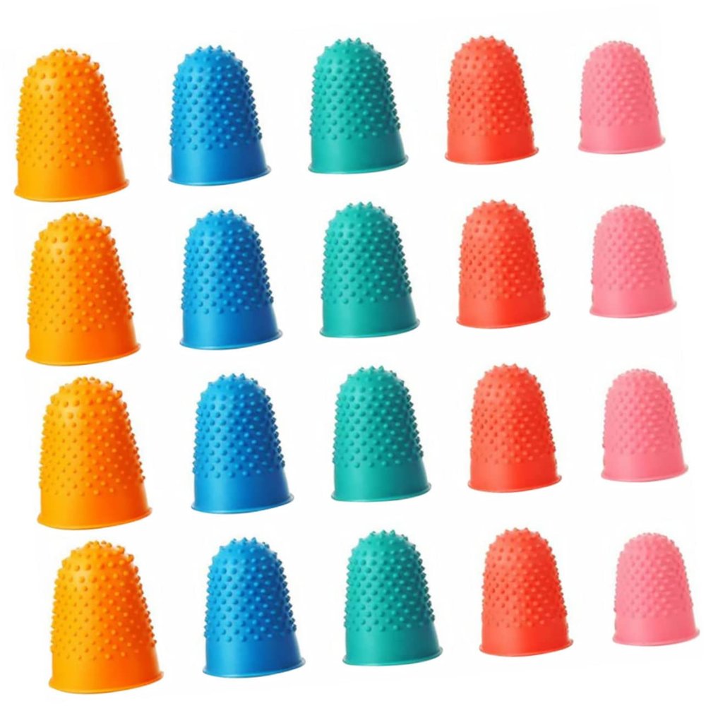20pcs Finger Protectors for Use Scald Skid Covers for Crafting and Cooking