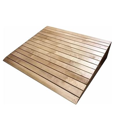 Wooden Threshold Ramps for Doorway 2-6inch Rise, Home Porch Step Front Door Entry Ramp for Wheelchair Scooters Power Chairs Walkers, 9 Size (Size : 30.8x30x9cm)
