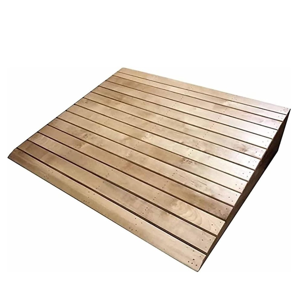 Wooden Threshold Ramps for Doorway 2-6inch Rise, Home Porch Step Front Door Entry Ramp for Wheelchair Scooters Power Chairs Walkers, 9 Size (Size : 30.8x30x9cm)
