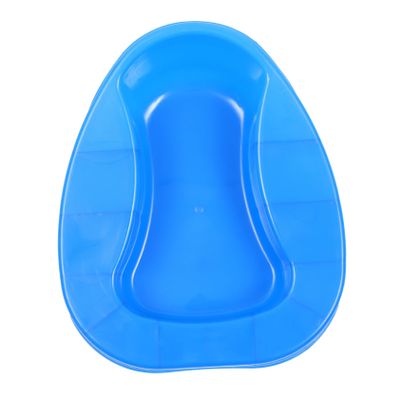 LALAFINA 1pc Thickened Portable Toilet Bed Pan for Pregnant Women and Elderly Patients Squatting Pan Ergonomic Design Easy to Clean Essential for Home and Travel