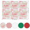 120 Shelf Christmas Tissue - Gift Bags, Wrapping Paper Bulk - Assorted Design, Red Green White (Red Green Letters) view 3
