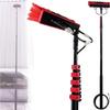 Water Fed Pole Brush-Car Wash Brush,w/Water Fed Telescopic Brush,Solar Panel Cleaning Brush,for Home and Commercial Window Cleaning Kit, view 1