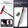 Water Fed Pole Brush-Car Wash Brush,w/Water Fed Telescopic Brush,Solar Panel Cleaning Brush,for Home and Commercial Window Cleaning Kit, view 3