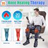 SLOTHMORE Leg Massager for Circulation and Pain Relief, Air Compression Foot Massage with 3 Heat Levels 4 Modes, 4-in-1 Foot Calf Knee & Thigh, Knee Heating Therapy, Gift for Mom Dad view 4