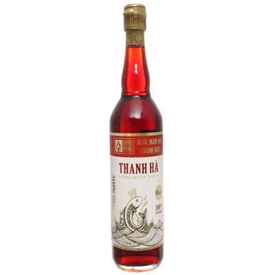 1 Pack - Thanh Ha Premium Fish Sause 40N - Nuoc Mam Thanh Ha 40N - 510ml per Bottle