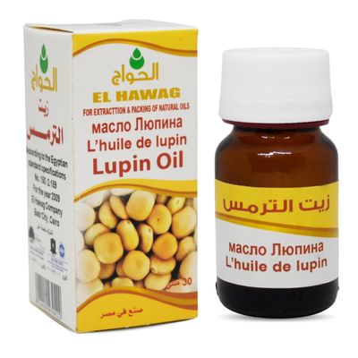 Al Hawaj Elhawag El Hawag Lupine Oil Pure Grade Oil 100% Undiluted 1.01 oz / 30 ml