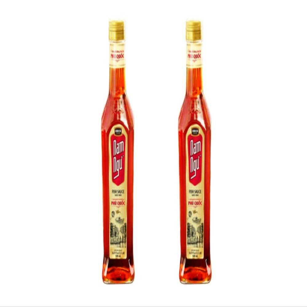 2 Packs - Nam Ngu Phu Quoc Premium Fish Sause - Nuoc Mam Nam Ngu - 500ml