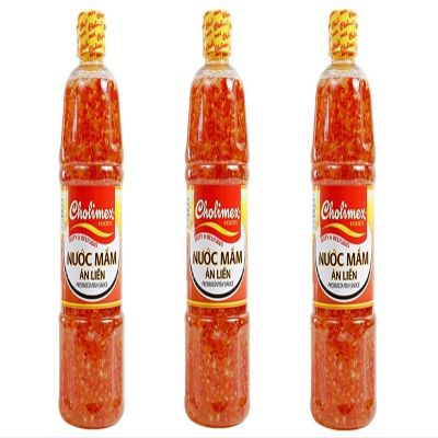 3 Packs - Cholimex Prepared Fish Sauce - Nuoc Mam An Lien- 900ml