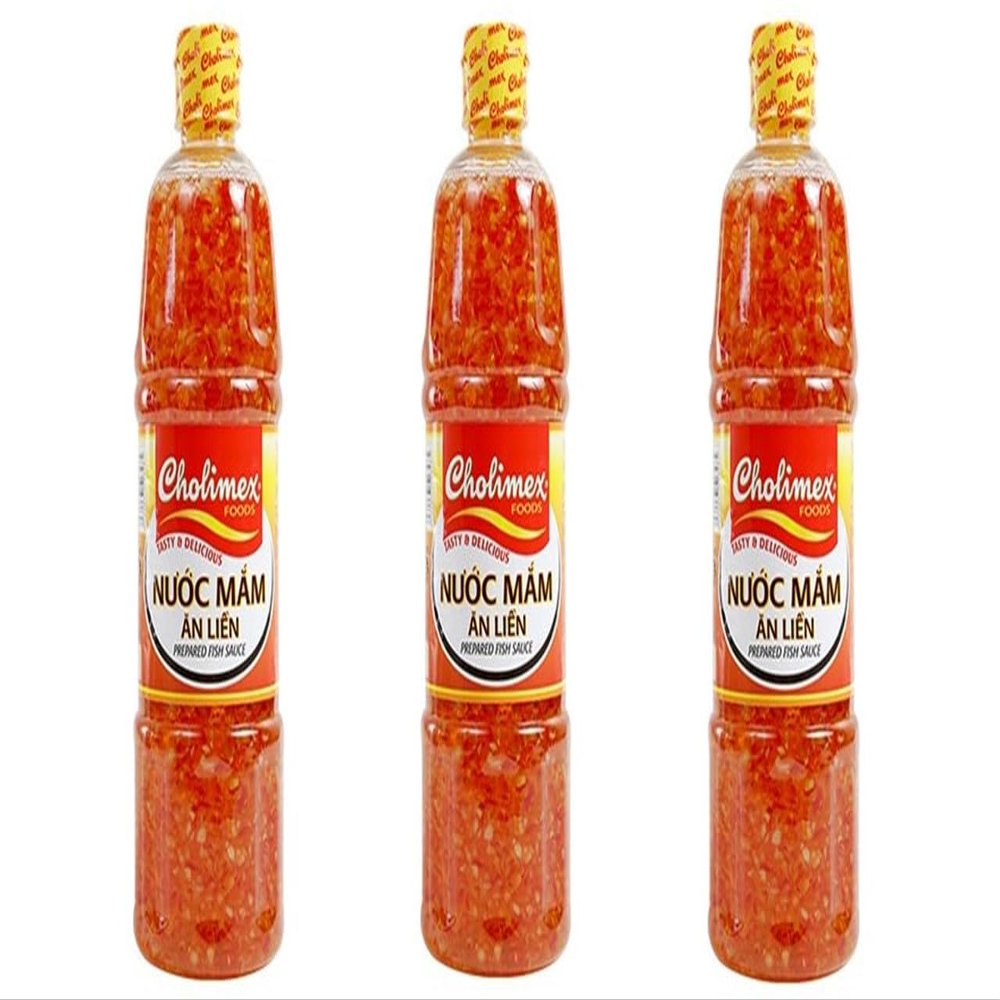 3 Packs - Cholimex Prepared Fish Sauce - Nuoc Mam An Lien- 900ml