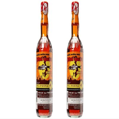 2 Packs - Phu Quoc Flying Lion Fish Sauce - Nuoc Mam Phu Quoc Su Tu Bay - 682ml