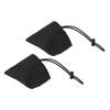 2PCS Driving Shoe Heel Protectors, Unisex Wearproof Cover Heel Mat Oxford Cloth Material Shoe Heel Pad Reusable Shoes Heel Cushions Heel Mat, Lightweight and Portable view 2