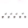 100 Pcs Lingual Buttons Bondable Double Wings Round Base view 2