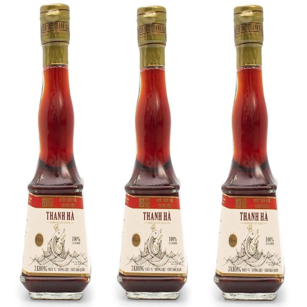 3 Packs - Thanh Ha Premium Fish Sause 40N - 250ml