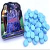 Boston America Afterlife Sours Candy Tin compatible with Beetlejuice Candy. One (1) Collectible Candy Tin Featuring Beetle juice with his Gravestone  Sour Blue Raspberry Flavor in the Shape of Spooky Skulls view 4