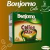 Bonjorno Cafe Coffee Mix (1 Pack = 12 Sachets x 0.42 oz / 12 gm - Total = 5.08 oz / 144 gm) 2 In 1 With Instant Coffee & Creamer Egyptian Egypt Kosher Halal   view 2