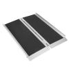 Bruce & Shark 3FT Portable Wheelchair Ramp Non Skid Aluminum Foldable Mobility Scooter Ramp view 1