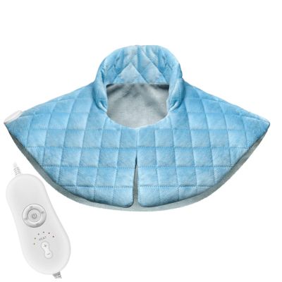 BeyondNice Heating Pad for Neck and Shoulders Weighted Neck Heating Pad for Pain Relief 6 Heat Settings 4 Timers Auto Off Gifts for Women Men Mom Dad