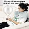 BeyondNice Heating Pad for Neck and Shoulders Weighted Neck Heating Pad for Pain Relief 6 Heat Settings 4 Timers Auto Off Gifts for Women Men Mom Dad view 2