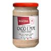 Mantova Cacio e Pepe Pasta Sauce, 9.8 oz. (Pack of 2), Product of Italy, 100% Italian, All-Natural Ingredients, Parmigiano Reggiano PDO, Pecorino Romano PDO, Black Pepper, Traditional, Ready-To-Eat Sauce for Spaghetti, Rigatoni, Fettucine, Fusilli, G view 1