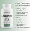 PRISTINE'S L Arginine Supplements for Men & Women - 1000mg Capsules 90 Day Supply Nitric Oxide & Pre Workout Amino Acid Support view 3