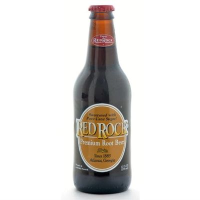 Red Rock Premium Root Beer - 12 oz (96 Glass Bottles)