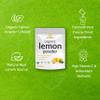 Organic Lemon Powder, 1lb  Real Freeze-Dried Source  Rich in Essential Vitamin C  Natural Immune Support  Raw Lemon Juice Flavor & Aroma  Non-GMO, Filler Free, No Sugar view 4