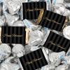 124 Pcs Retirement Party Candy Favors Miniatures Chocolate & Kisses (1.52 lbs) - Stripes view 1