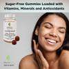 Clear Skin Acne Gummies - Complexion Supplement, Pantothenic Acid & Antioxidants, Vitamins 60 Count view 2