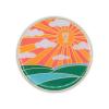 7 Year Sobriety Chip | Sunlight of The Spirit AA Coin Recovery Gift Affirmation Token | Glow in The Dark Gold Plated Medallion view 3