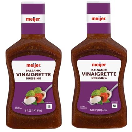 Balsamic Vinaigrette Salad Dressing (2 Bottles, 16 oz. each)