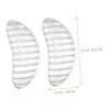 4pairs Transparent Gel Arch Support Insoles of Non-Slip Foot Pads for Cushioned Comfort for Sports and Everyday Use for Men Women view 3