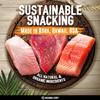 Kaimana Jerky Variety Pack - Ahi Tuna, Salmon & Wahoo Ono Fish Jerky - Spicy Hot, All-Natural, Wild-Caught, Protein-Packed, Omega-3 Rich - Made in Hawaii - 6 Bags, Great Gift for Dad view 4