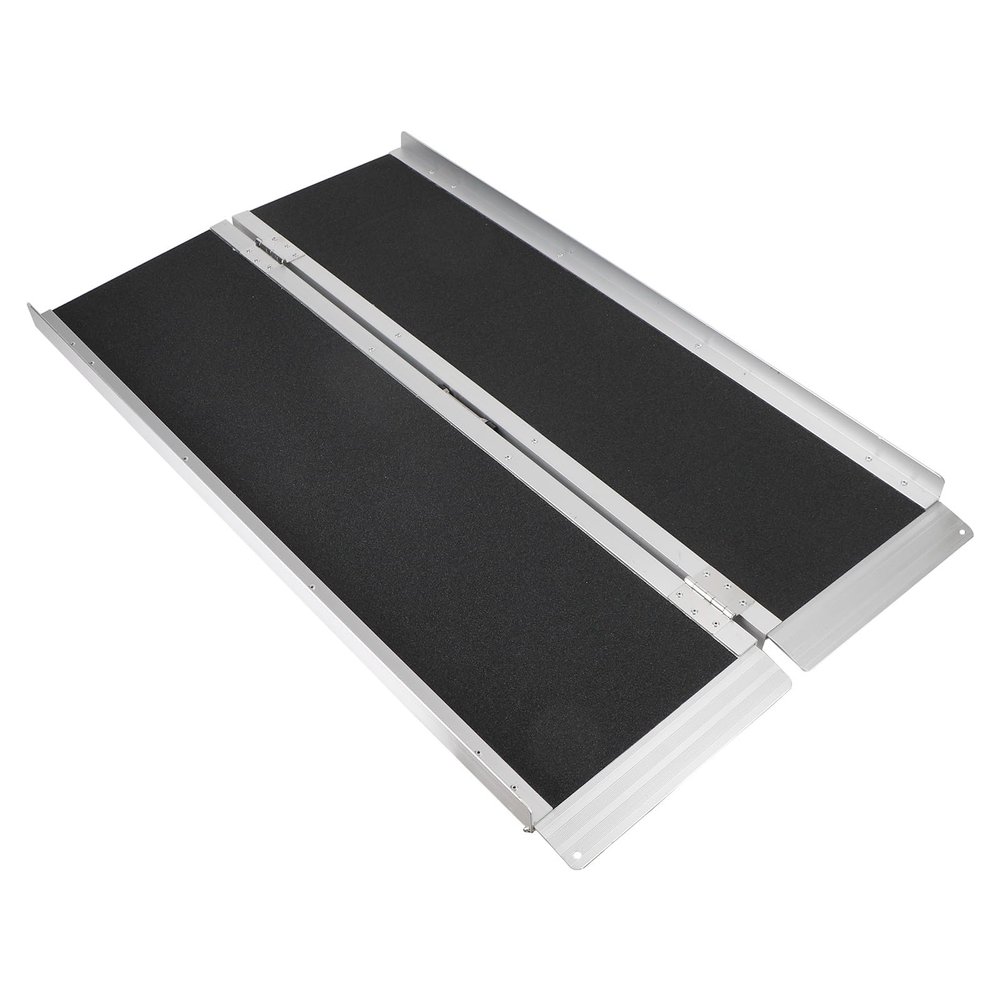 Artudatech 4FT Portable Wheelchair Ramp Non Skid Aluminum Foldable Mobility Scooter Ramp, Portable Wheelchair Ramp