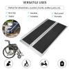 Artudatech 4FT Portable Wheelchair Ramp Non Skid Aluminum Foldable Mobility Scooter Ramp, Portable Wheelchair Ramp view 2
