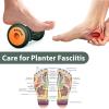 BESKAR Foot Massage Roller for Relief Plantar Fasciitis, Foot Reflexology Tool Pressure Point Massage Roller, Deep Tissue Massage for Relieving Feet Arch Heel Pain, Myofascial Pain Syndrome view 3