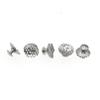 100 Pcs Lingual Buttons Hollow Base view 3