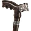 Asterom Handmade Pit Bull Head Cane for Men and Women - Cool Wood Walking Cane for Dog Lovers view 1