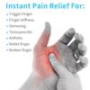 2 Pcs Finger Splints,Trigger Finger SplintFinger BraceFinger StraightenerFinger protection and support Fits Index, Middle, & Ring Finger view 3