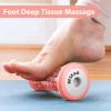 BESKAR Foot Massage Roller for Plantar Fasciitis Relief, Portable Reflexology Tool Pressure Point Massage Rollers, Deep Tissue Massages for Relieving Feet Arch Heel Pain, Myofascial Pain Syndrome view 2