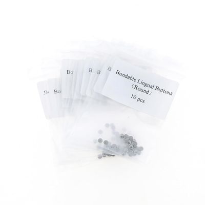 100Pcs Lingual Buttons/Hollow Base/Double Wings Round Base/Ceramic Round Base/Bite Turbos/Lingual Retainer Wire/Lingual Traction Hooks/Lingual Buttons Traction Chain (SCK-M 100/Pcs)