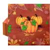 40 Pack Thanksgiving Day Paper Napkins - 13 x 13 Inches Disposable Pumpkin Serviettes Tableware Luncheon Cocktail Napkin Party Supplies for Autumn Fall-themed Harvest Feast Decorations view 1